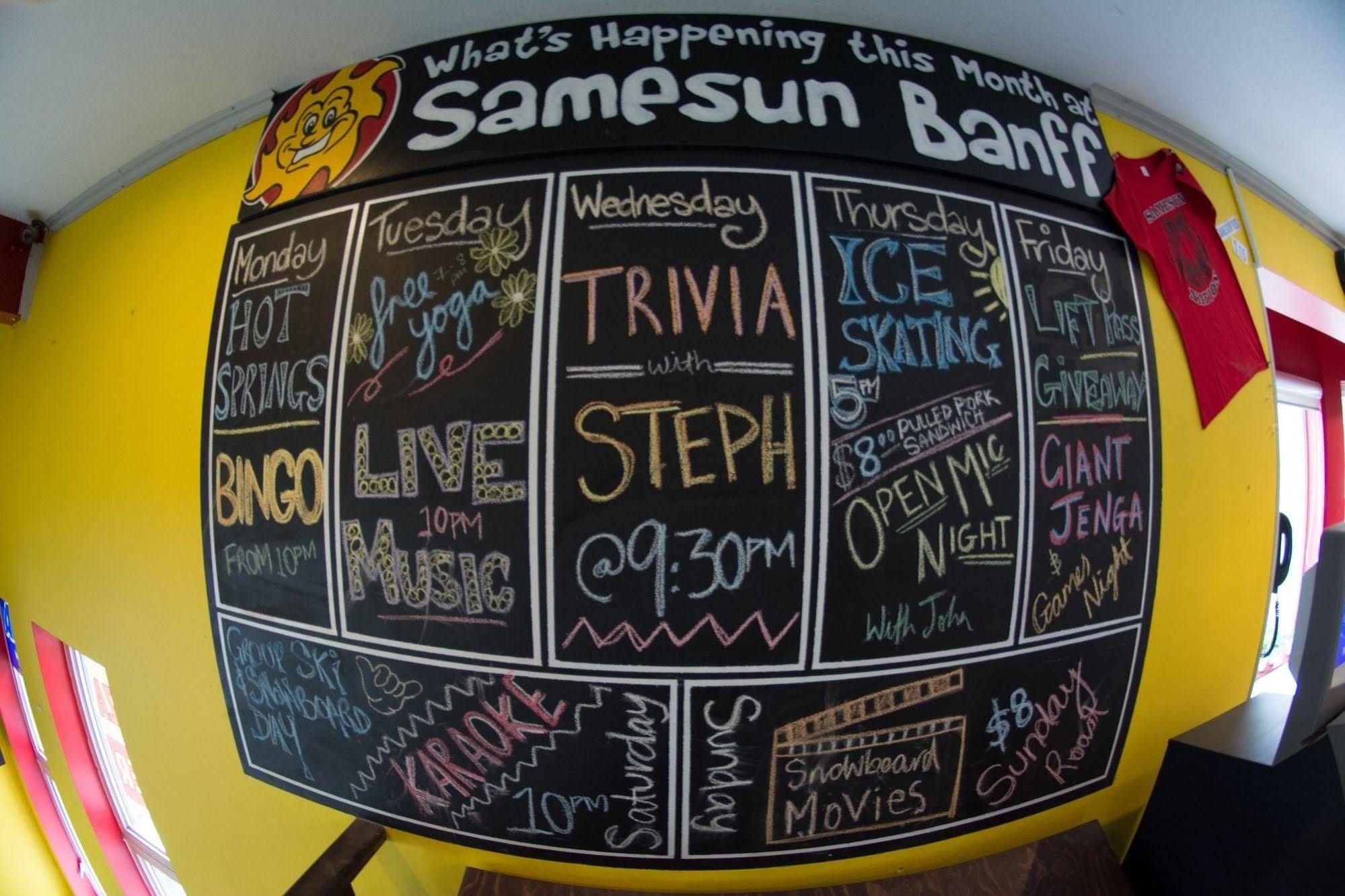Samesun Banff Hostel Exteriér fotografie
